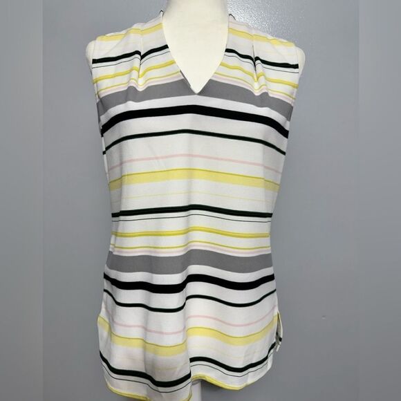 Ann Taylor factory tank top, pleat on shoulders, size S - Picture 1 of 6